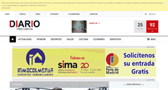 Desktop Screenshot of diariotrescantos.com